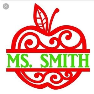 Teacher Tumbler Decal Custom